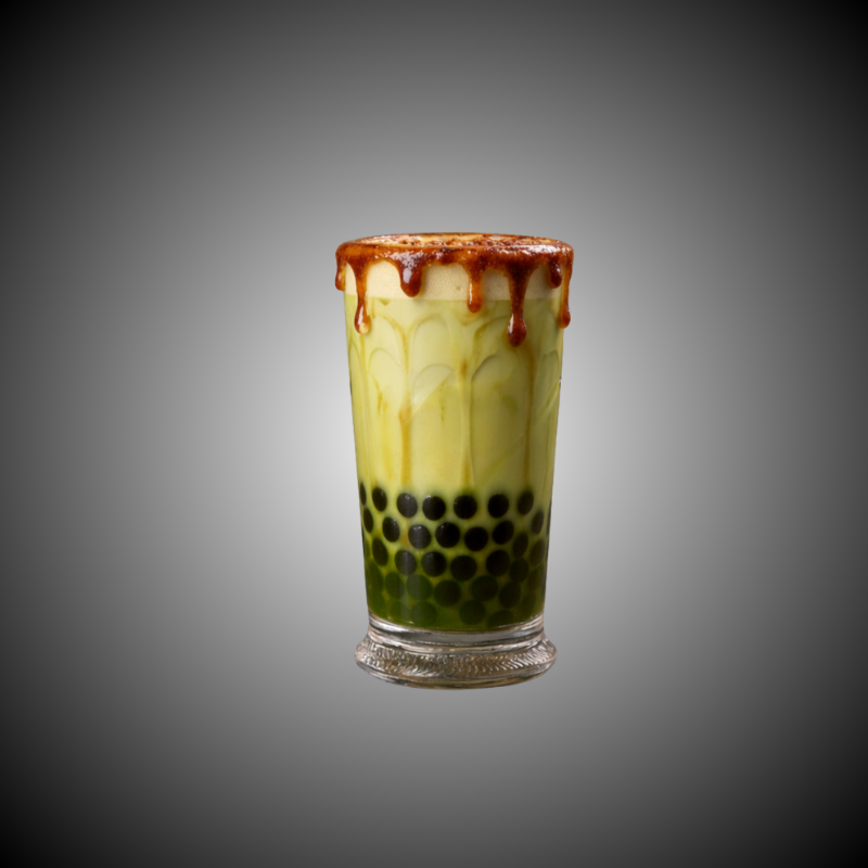 matcha milk tea
